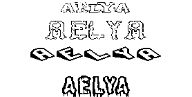 Coloriage Aelya