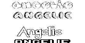 Coloriage Angelie