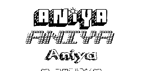 Coloriage Aniya