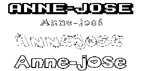 Coloriage Anne-José