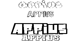 Coloriage Appius