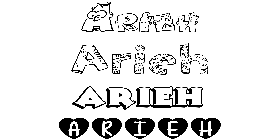 Coloriage Arieh