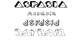 Coloriage Aspasia