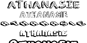 Coloriage Athanasie