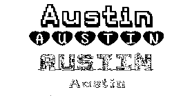 Coloriage Austin