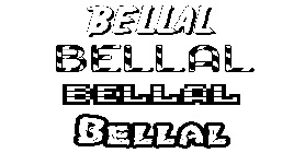 Coloriage Bellal