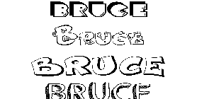 Coloriage Bruce