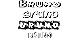 Coloriage Bruno