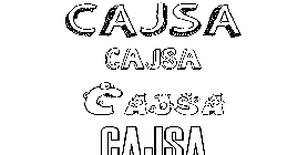 Coloriage Cajsa