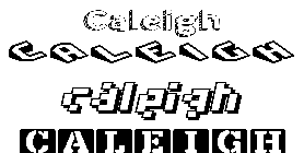 Coloriage Caleigh