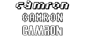 Coloriage Camron