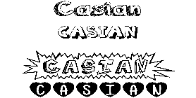 Coloriage Casian