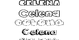 Coloriage Celena