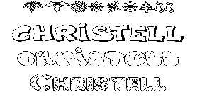Coloriage Christell