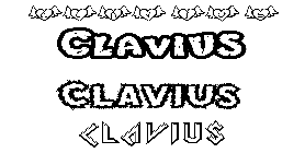 Coloriage Clavius