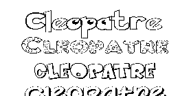 Coloriage Cleopatre