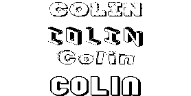 Coloriage Colin