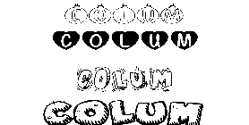 Coloriage Colum