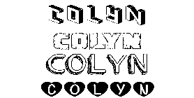 Coloriage Colyn