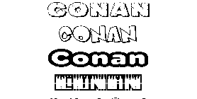 Coloriage Conan