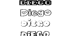Coloriage Diego