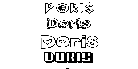 Coloriage Doris