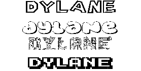 Coloriage Dylane
