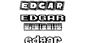 Coloriage Edgar