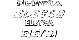 Coloriage Eleysa