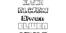 Coloriage Elwen