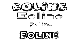 Coloriage Eoline