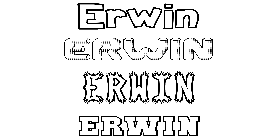 Coloriage Erwin