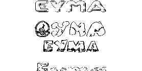 Coloriage Eyma