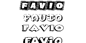 Coloriage Favio