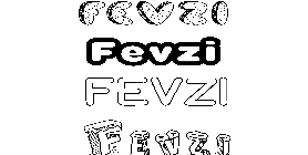 Coloriage Fevzi
