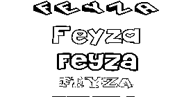 Coloriage Feyza