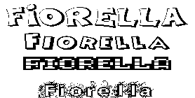 Coloriage Fiorella