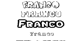 Coloriage Franco