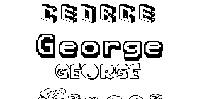 Coloriage George