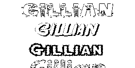 Coloriage Gillian