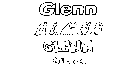 Coloriage Glenn