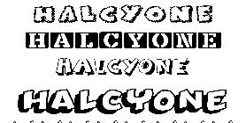 Coloriage Halcyone