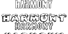 Coloriage Harmony