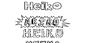 Coloriage Heiko