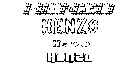 Coloriage Henzo