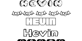 Coloriage Hevin