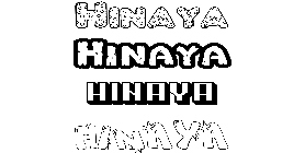 Coloriage Hinaya