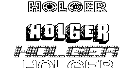 Coloriage Holger