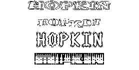 Coloriage Hopkin