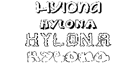 Coloriage Hylona